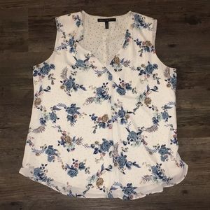 White House Black Market Reversible Top